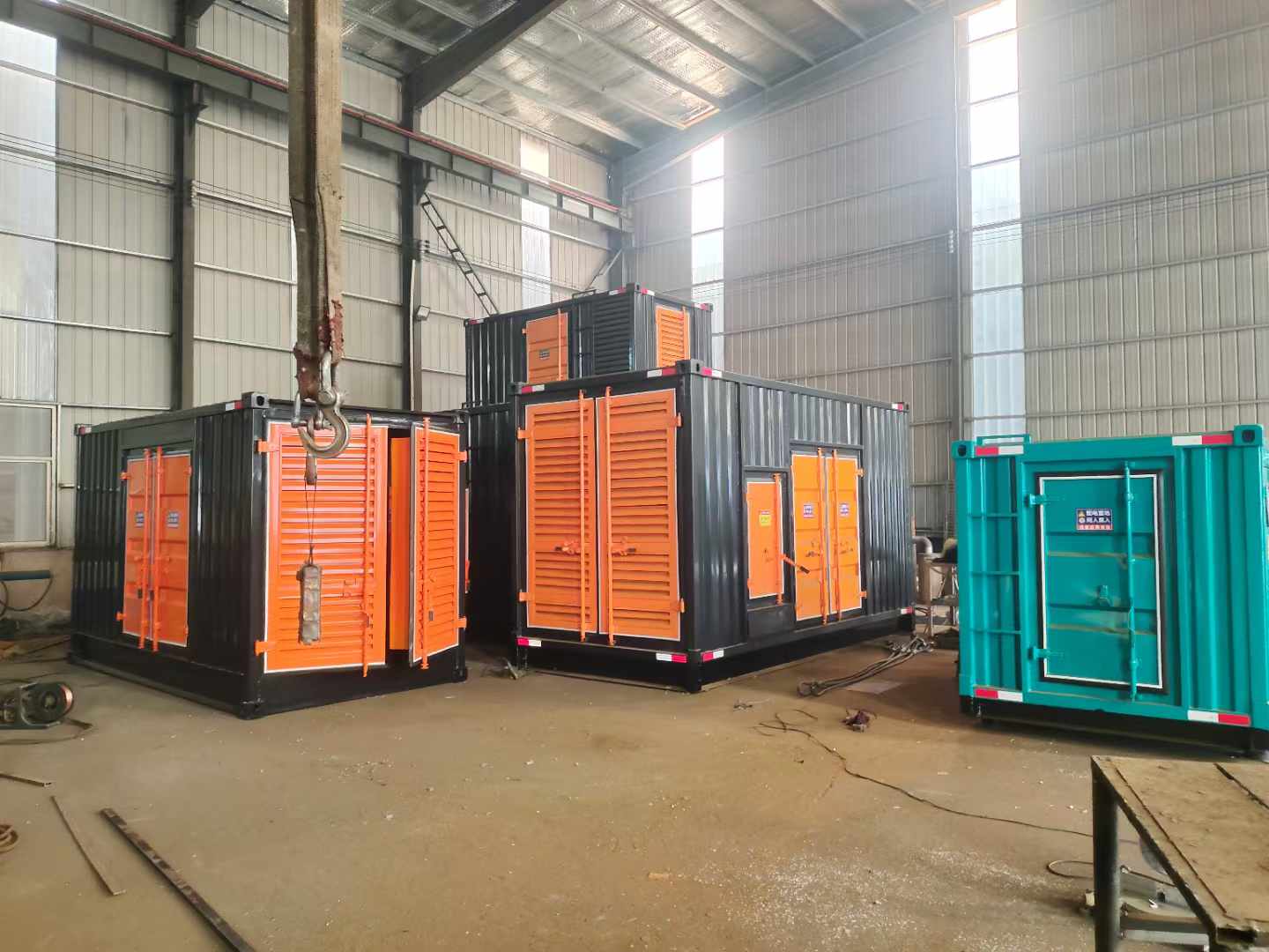 华龙500kw柴油发电机组可以带动多少功率设备？